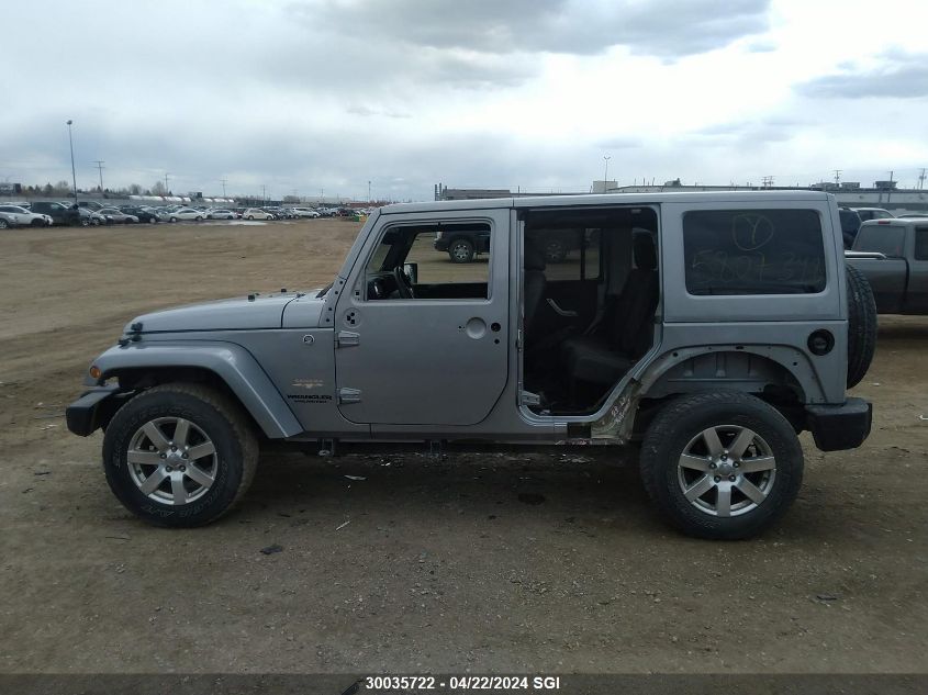 2013 Jeep Wrangler Unlimited Sahara VIN: 1C4BJWEG2DL617967 Lot: 39223317