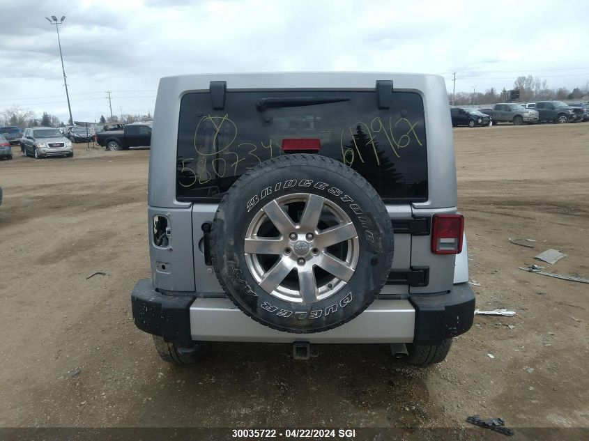 2013 Jeep Wrangler Unlimited Sahara VIN: 1C4BJWEG2DL617967 Lot: 39223317