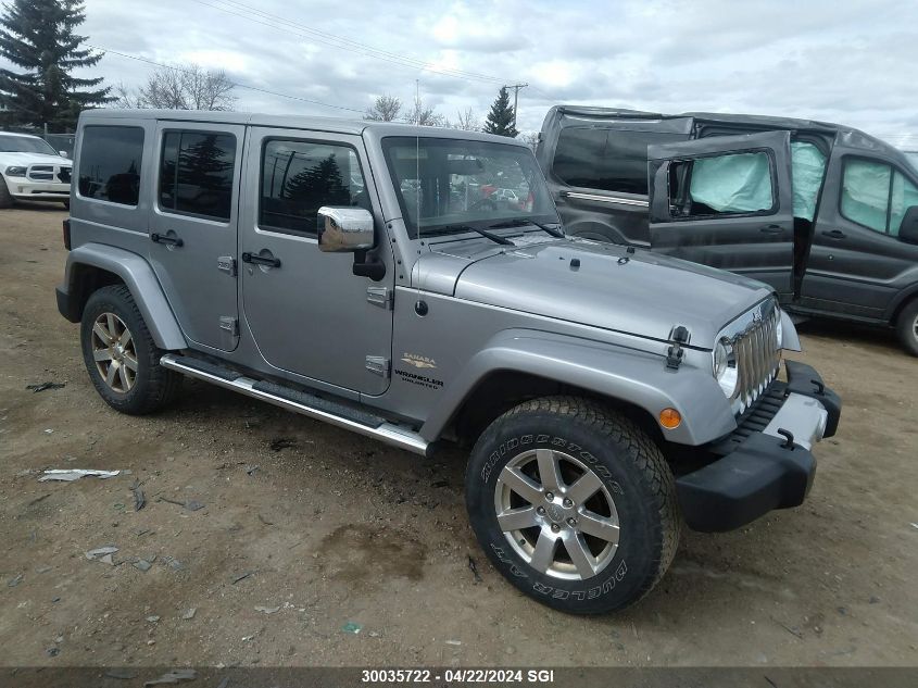 2013 Jeep Wrangler Unlimited Sahara VIN: 1C4BJWEG2DL617967 Lot: 39223317