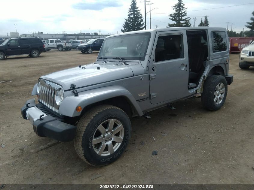 2013 Jeep Wrangler Unlimited Sahara VIN: 1C4BJWEG2DL617967 Lot: 39223317