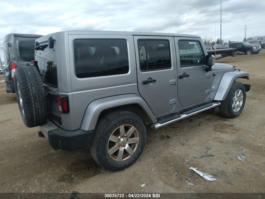 2013 Jeep Wrangler Unlimited Sahara VIN: 1C4BJWEG2DL617967 Lot: 39223317