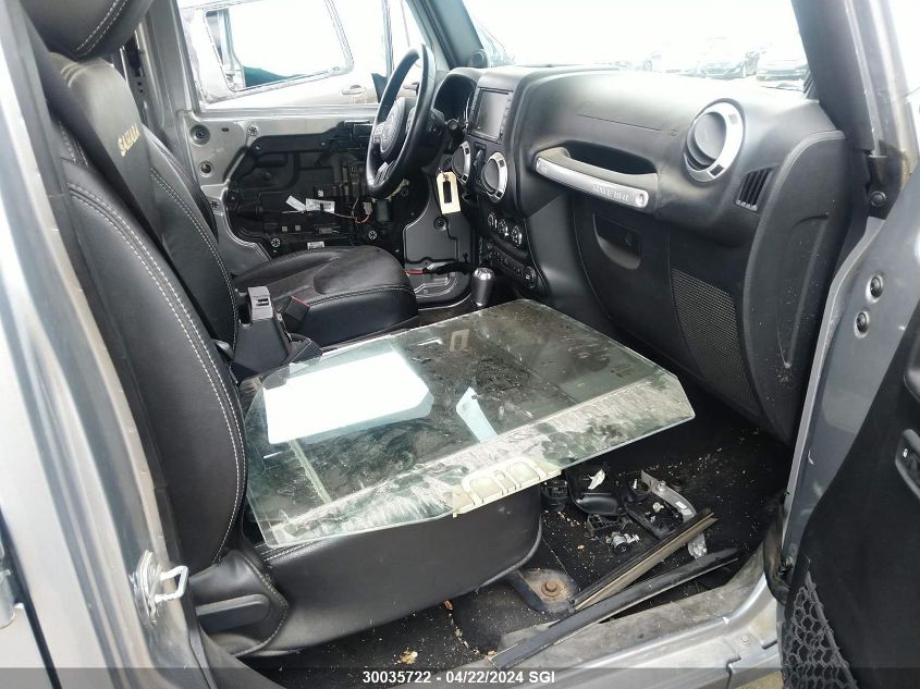 2013 Jeep Wrangler Unlimited Sahara VIN: 1C4BJWEG2DL617967 Lot: 39223317