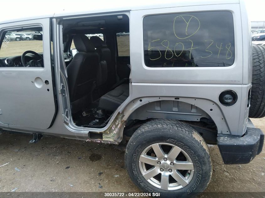 2013 Jeep Wrangler Unlimited Sahara VIN: 1C4BJWEG2DL617967 Lot: 39223317