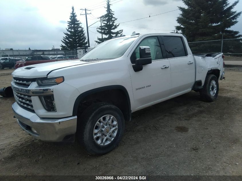 2022 Chevrolet Silverado K3500 Ltz VIN: 1GC4YUEY3NF126258 Lot: 39221882