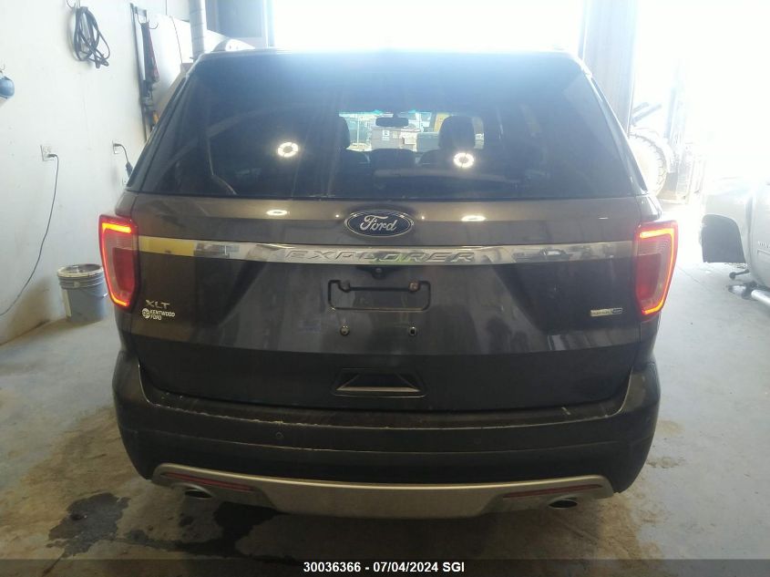 2016 Ford Explorer Xlt VIN: 1FM5K8D82GGA39099 Lot: 30036366
