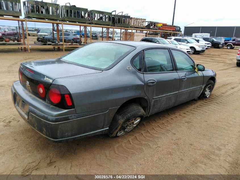 2005 Chevrolet Impala VIN: 2G1WF52E559261953 Lot: 46829614