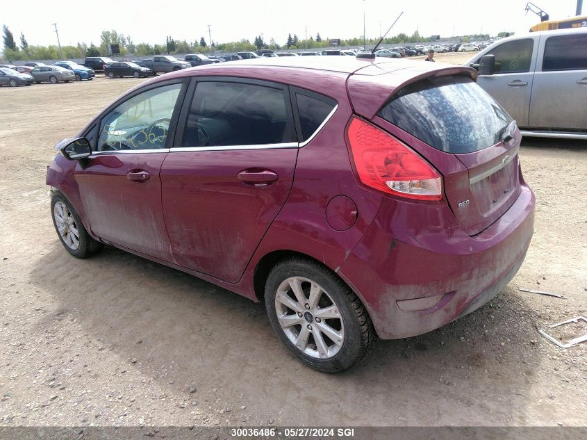 2011 Ford Fiesta Ses VIN: 3FADP4FJ6BM201704 Lot: 30036486