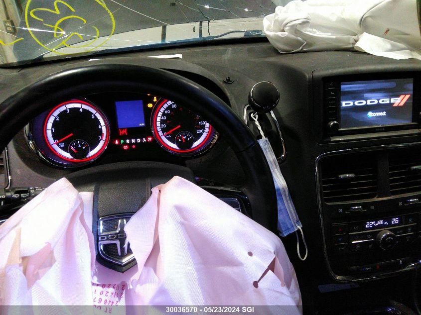 2020 Dodge Grand Caravan Sxt VIN: 2C4RDGCG2LR220828 Lot: 30036570