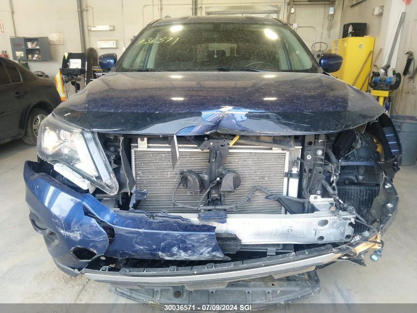 2018 Nissan Pathfinder S/Sv/Sl/Platinum VIN: 5N1DR2MM9JC628943 Lot: 30036571