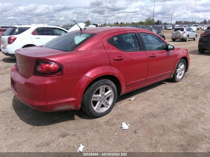 2012 Dodge Avenger Se VIN: 1C3CDZAB3CN243352 Lot: 30029689