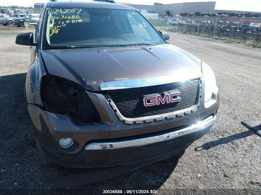 2009 GMC Acadia Sle VIN: 1GKER13D19J167818 Lot: 30036688