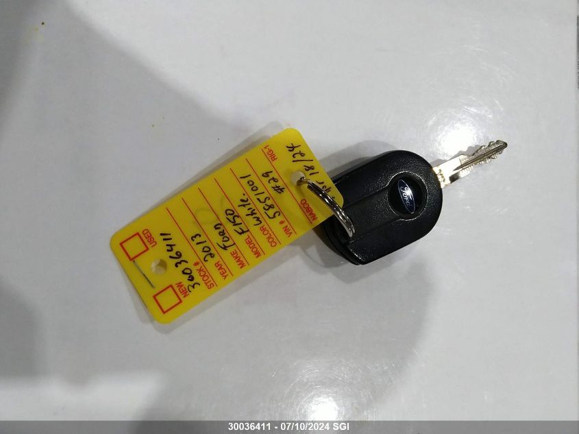 2013 Ford F150 Supercrew VIN: 1FTFW1ET9DKE63721 Lot: 30036411