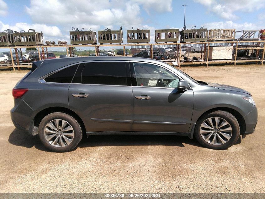 2016 Acura Mdx Technology VIN: 5FRYD4H43GB506521 Lot: 30036788