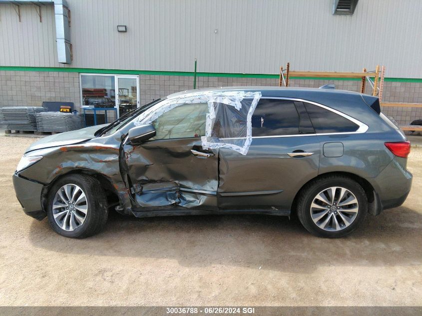 2016 Acura Mdx Technology VIN: 5FRYD4H43GB506521 Lot: 30036788