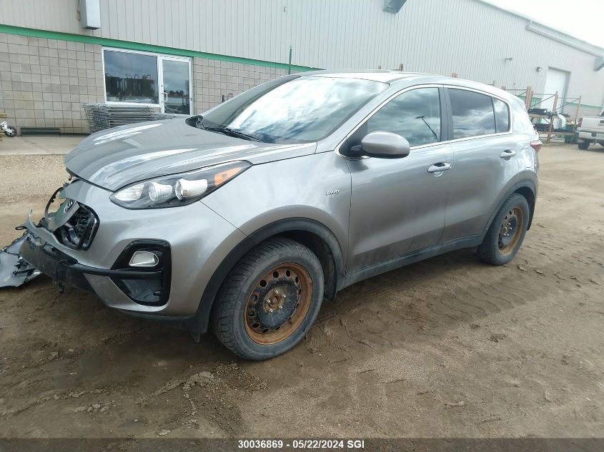 2021 Kia Sportage Lx VIN: KNDPMCAC0M7893832 Lot: 30036869