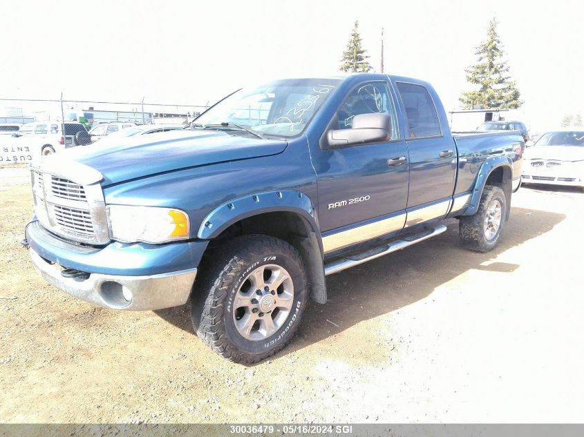 2004 Dodge Ram 2500 St/Slt VIN: 3D7KU28C14G235361 Lot: 30036479