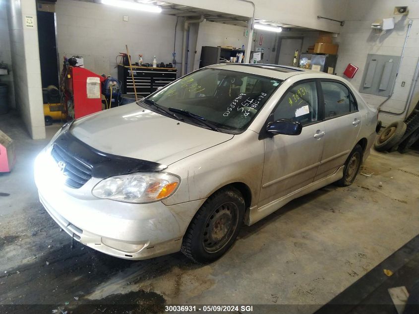 2003 Toyota Corolla Ce/Le/S VIN: 2T1BR32EX3C723339 Lot: 30036931