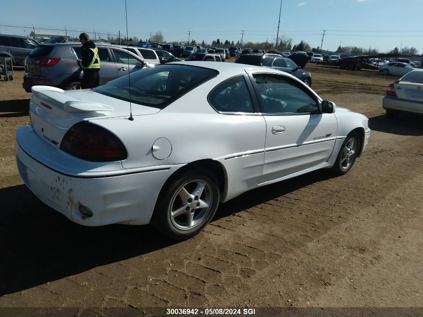 1999 Pontiac Grand Am Gt VIN: 1G2NW12E7XM874453 Lot: 30036942