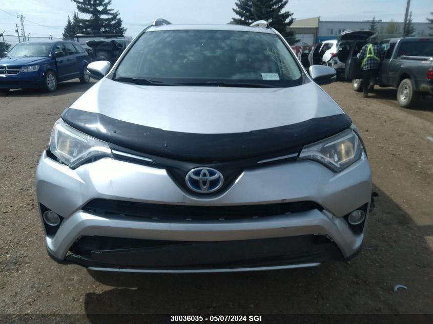 2016 Toyota Rav4 Hv Xle VIN: JTMRJREV8GD006595 Lot: 30036035