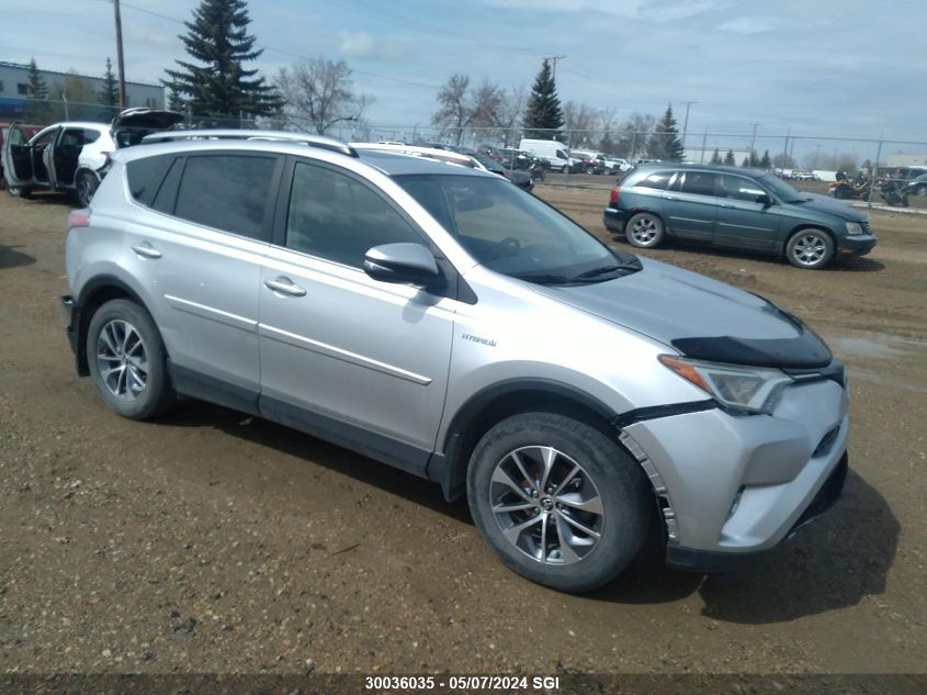 2016 Toyota Rav4 Hv Xle VIN: JTMRJREV8GD006595 Lot: 30036035