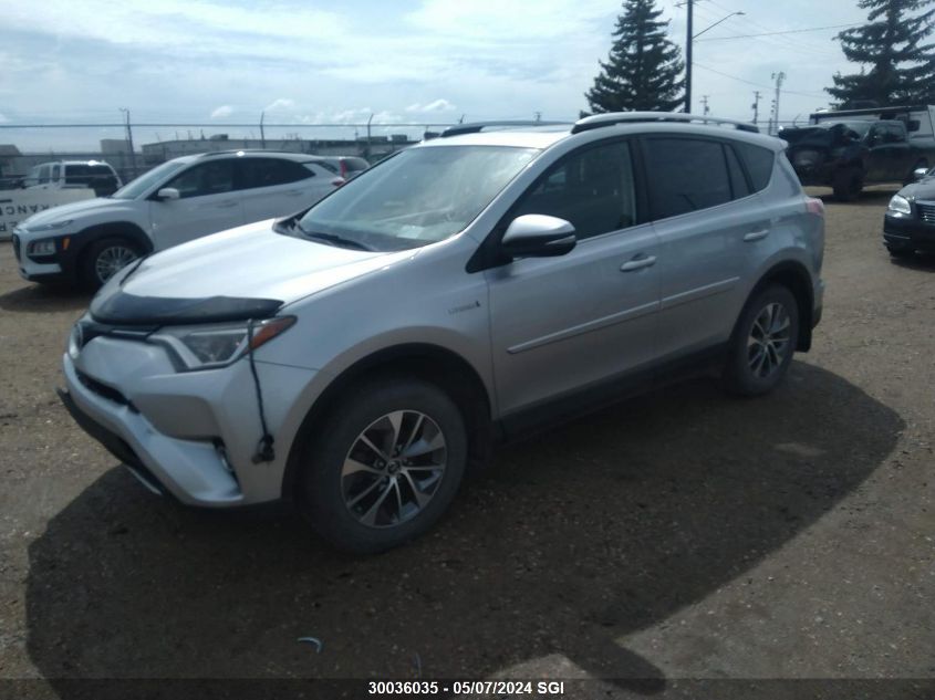 2016 Toyota Rav4 Hv Xle VIN: JTMRJREV8GD006595 Lot: 30036035