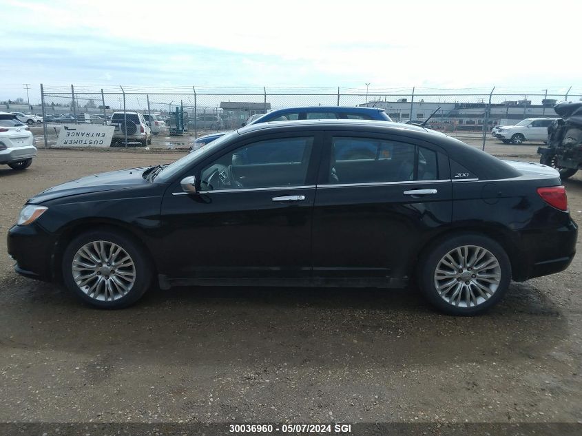 2013 Chrysler 200 Limited VIN: 1C3CCBCG6DN758091 Lot: 30036960