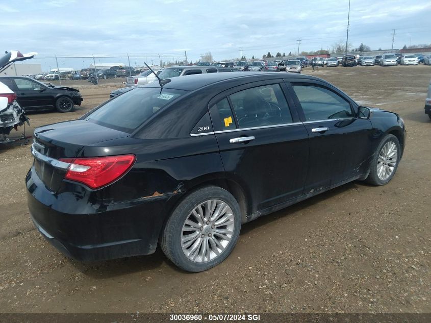 2013 Chrysler 200 Limited VIN: 1C3CCBCG6DN758091 Lot: 30036960