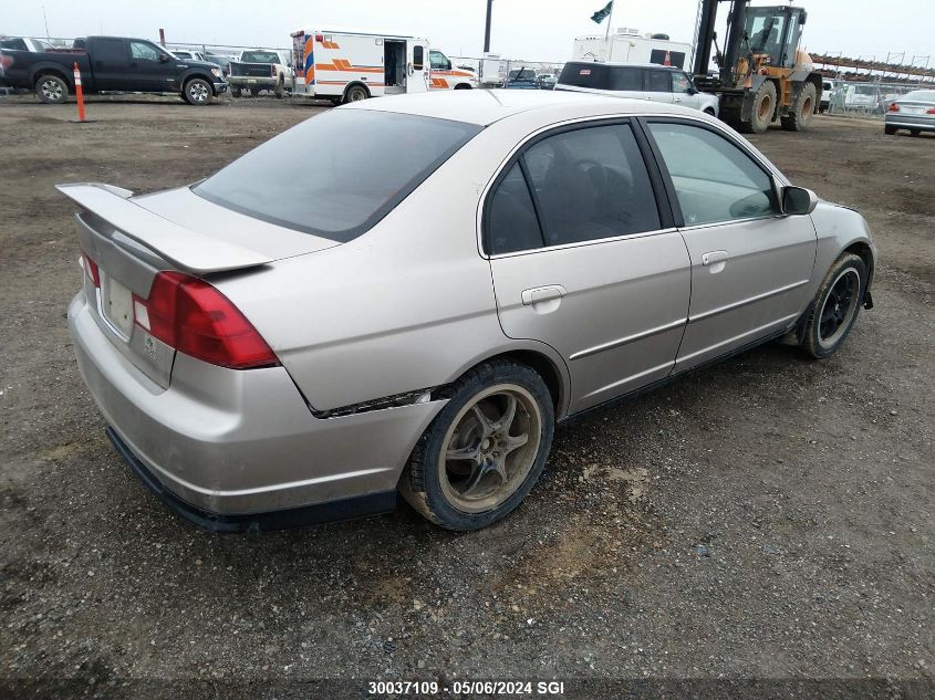 2001 Acura 1.7El Premium VIN: 2HHES36841H001435 Lot: 30037109