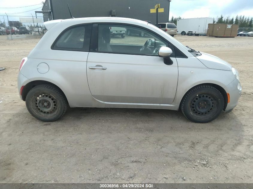 2013 Fiat 500 Pop VIN: 3C3CFFAR9DT542139 Lot: 30036956