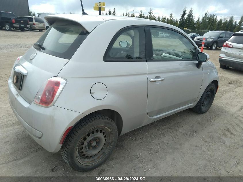 2013 Fiat 500 Pop VIN: 3C3CFFAR9DT542139 Lot: 30036956