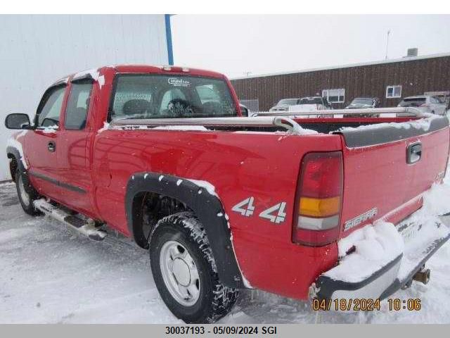 2003 GMC New Sierra K1500 VIN: 1GTEK19V63E116444 Lot: 30037193