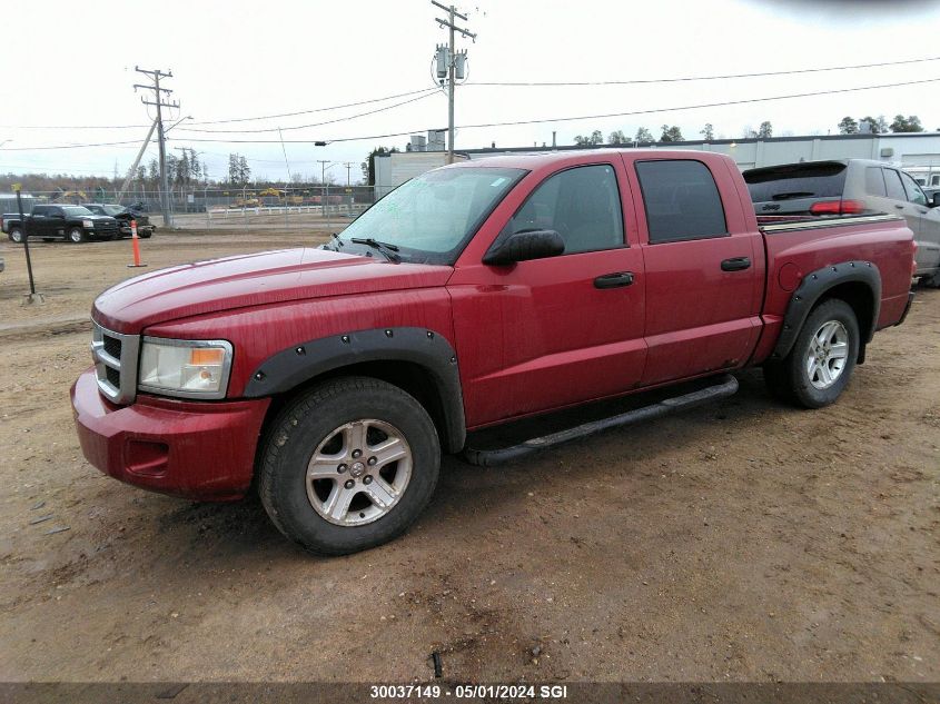 2008 Dodge Dakota Quad Slt VIN: 1D7HW48N18S532288 Lot: 30037149