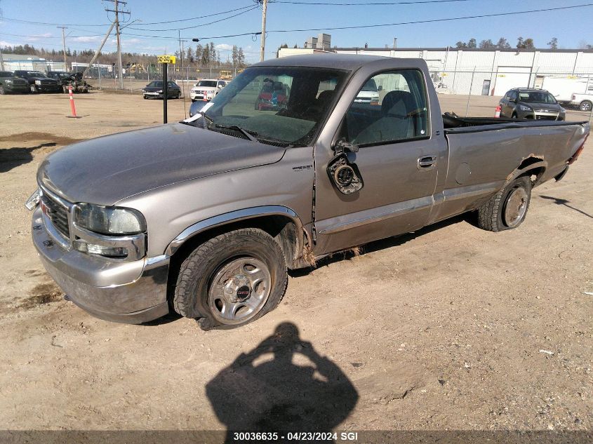 2001 GMC New Sierra C1500 VIN: 1GTEC14V51E245616 Lot: 30036635