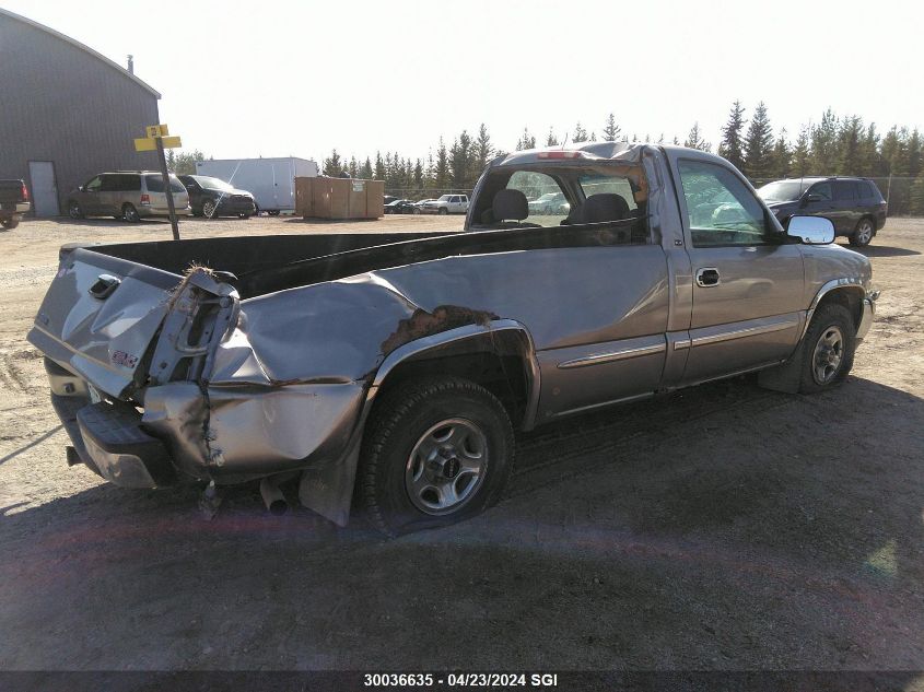 2001 GMC New Sierra C1500 VIN: 1GTEC14V51E245616 Lot: 30036635