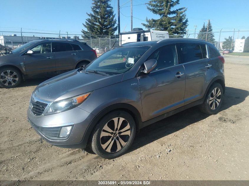 2012 Kia Sportage Ex VIN: KNDPCCA25C7218762 Lot: 30035891