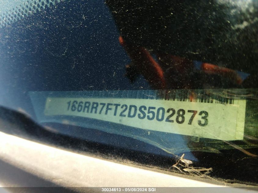 2013 Ram 1500 St VIN: 1C6RR7FT2DS502873 Lot: 30034613