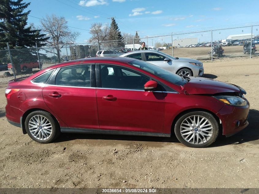 2014 Ford Focus Titanium VIN: 1FADP3J2XEL288958 Lot: 30036654