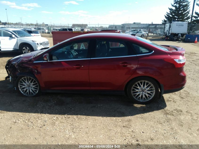 2014 Ford Focus Titanium VIN: 1FADP3J2XEL288958 Lot: 30036654