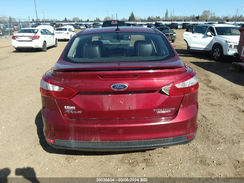 2014 Ford Focus Titanium VIN: 1FADP3J2XEL288958 Lot: 30036654