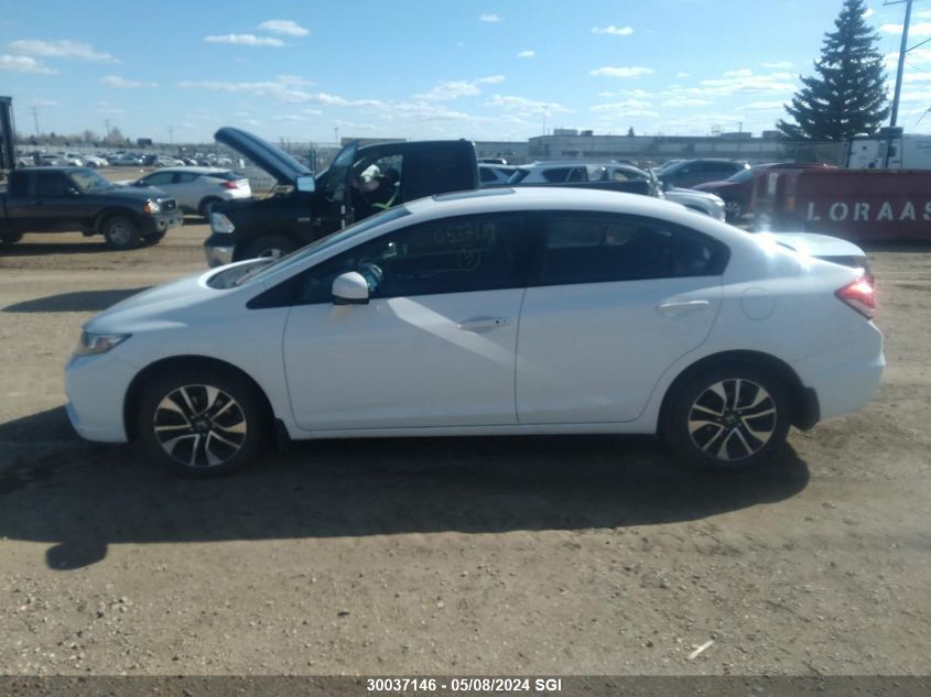 2015 Honda Civic Lx VIN: 2HGFB2F54FH053714 Lot: 30037146