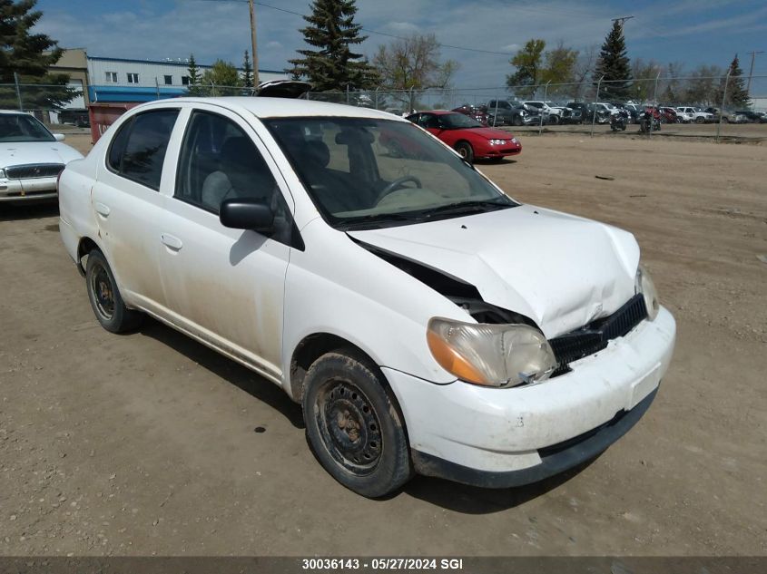 2000 Toyota Echo VIN: JTDBT1238Y0024927 Lot: 30036143