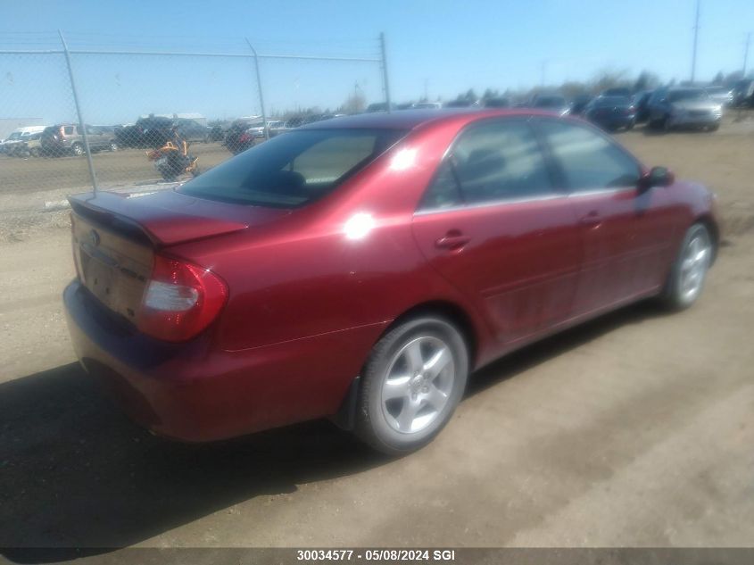 2002 Toyota Camry Le/Xle/Se VIN: JTDBF32K820007028 Lot: 30034577