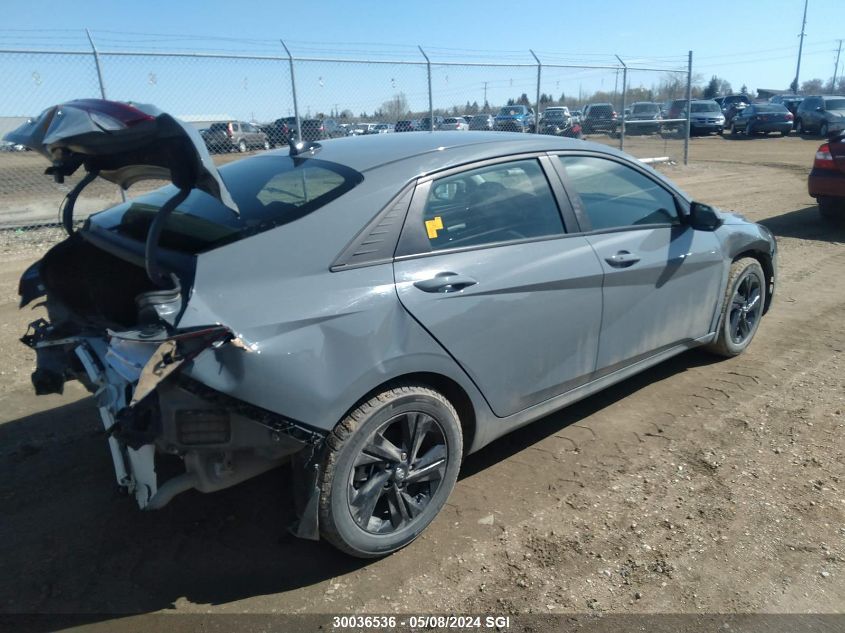 2021 Hyundai Elantra Sel VIN: KMHLM4AG9MU125755 Lot: 30036536