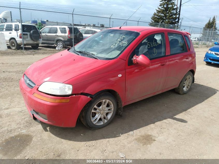 2006 Chevrolet Aveo Lt VIN: KL1TG69656B533839 Lot: 30036483