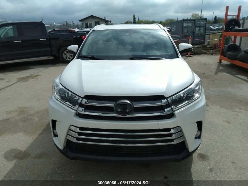2019 Toyota Highlander Se/Xle VIN: 5TDJZRFH0KS601162 Lot: 30036066