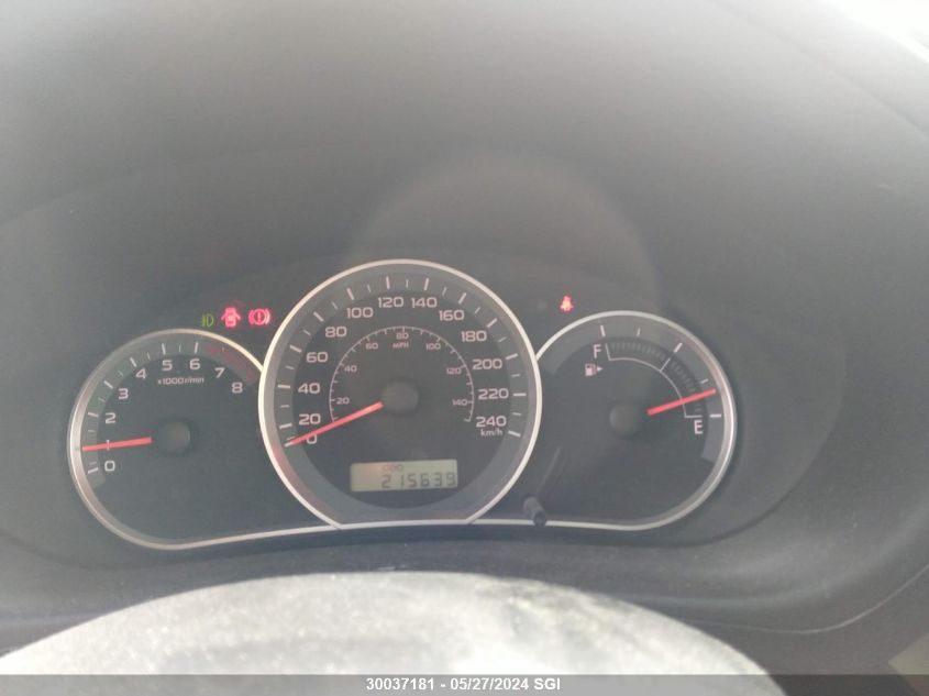 2009 Subaru Impreza 2.5I VIN: JF1GH62649G813444 Lot: 30037181