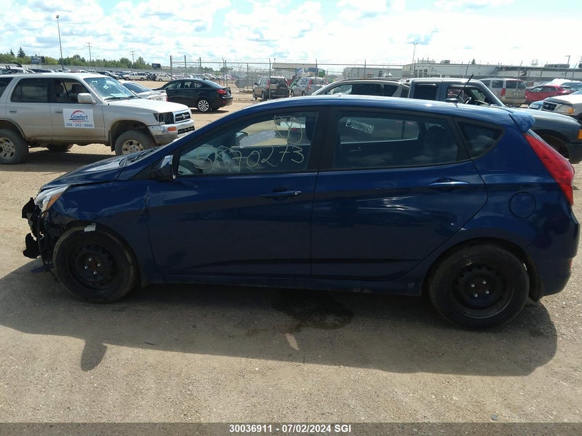 2017 Hyundai Accent Se VIN: KMHCT5AE7HU344940 Lot: 30036911