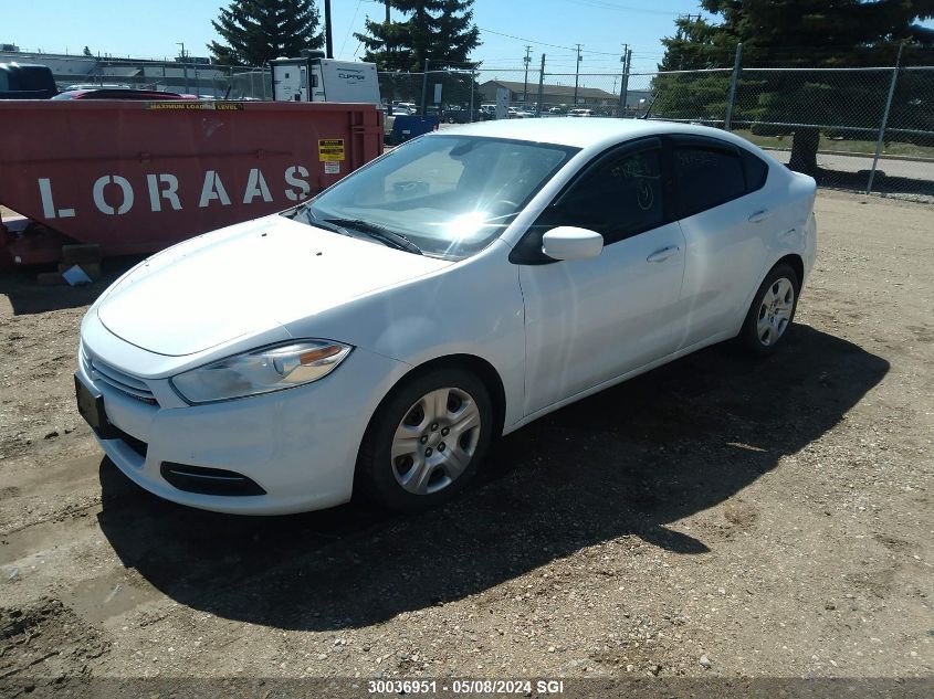 2016 Dodge Dart Se VIN: 1C3CDFAA1GD517228 Lot: 30036951