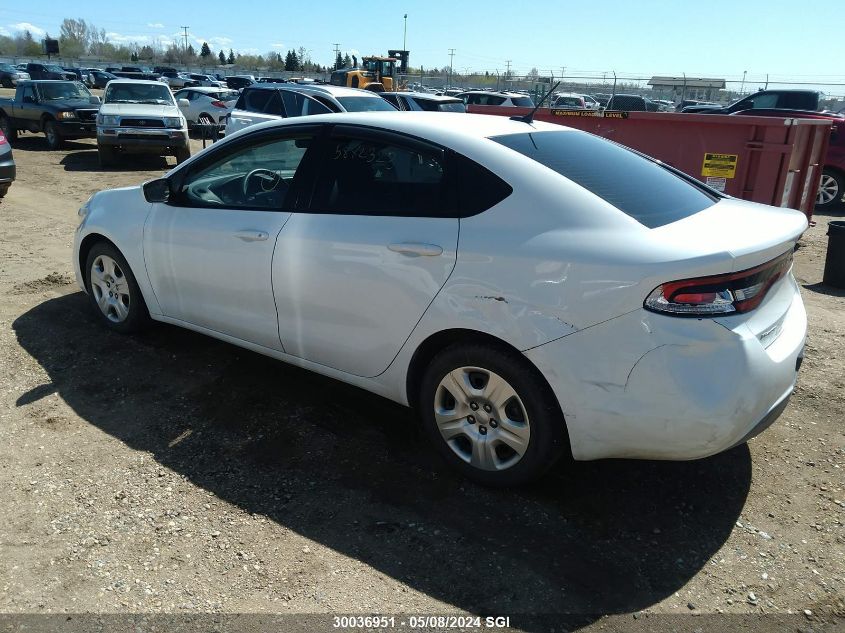 2016 Dodge Dart Se VIN: 1C3CDFAA1GD517228 Lot: 30036951