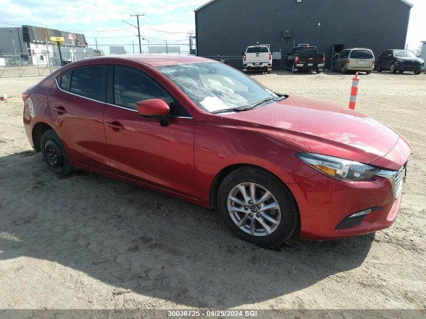 2018 Mazda 3 Touring VIN: 3MZBN1V76JM243362 Lot: 30036725